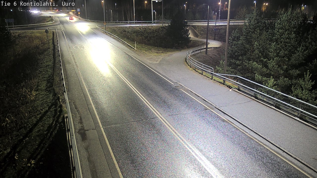 Kelikamerat Kuva Tie 6 Kontiolahti, Uuro, Kontiolahti, Pohjois-Karjala