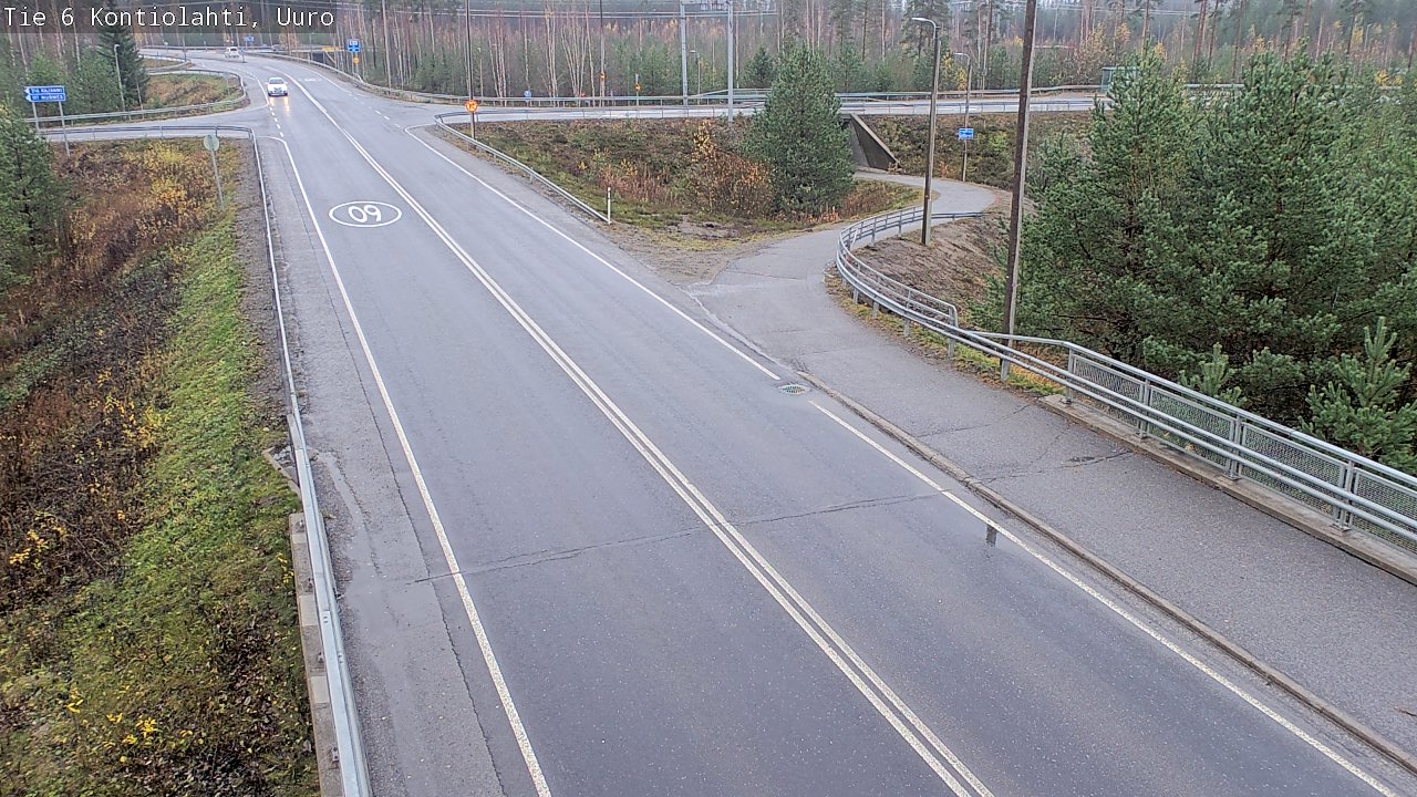 Kelikamerat Kuva Tie 6 Kontiolahti, Uuro, Kontiolahti, Pohjois-Karjala