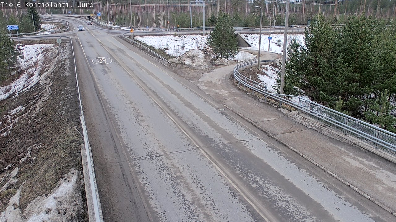 Kelikamerat Kuva Tie 6 Kontiolahti, Uuro, Kontiolahti, Pohjois-Karjala