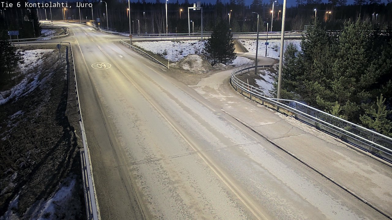 Kelikamerat Kuva Tie 6 Kontiolahti, Uuro, Kontiolahti, Pohjois-Karjala