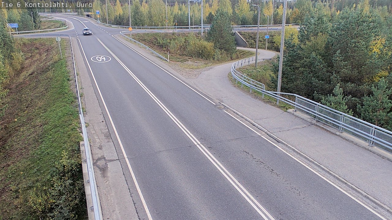 Kelikamerat Kuva Tie 6 Kontiolahti, Uuro, Kontiolahti, Pohjois-Karjala