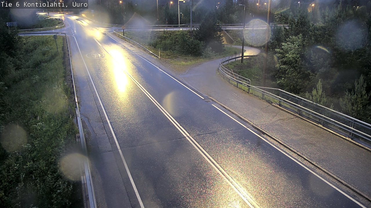 Kelikamerat Kuva Tie 6 Kontiolahti, Uuro, Kontiolahti, Pohjois-Karjala