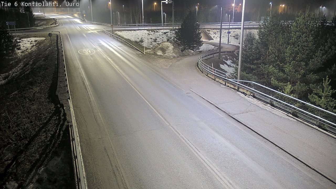 Weather Camera Image Väg 6 Kontiolax, Uuro, Kontiolahti, Pohjois-Karjala