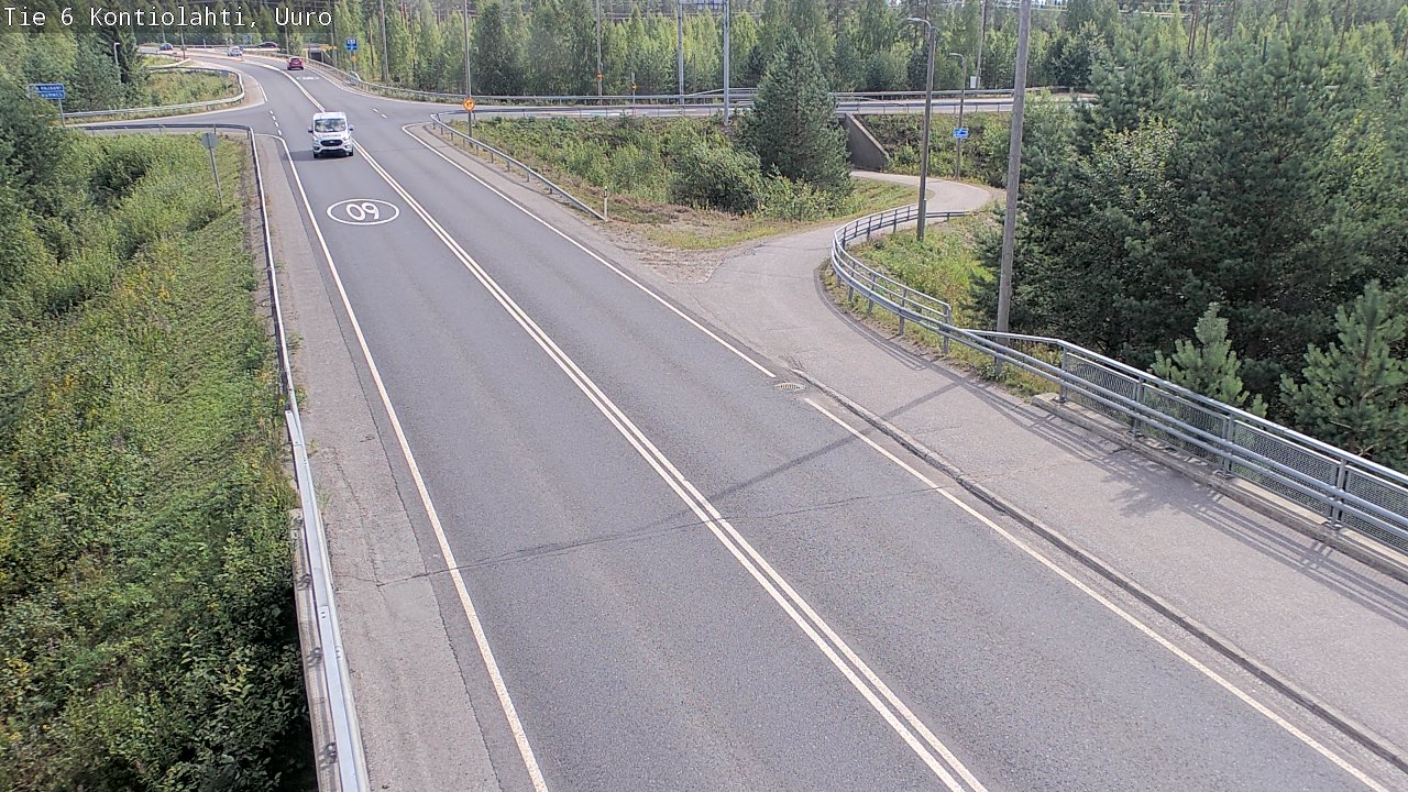 Kelikamerat Kuva Tie 6 Kontiolahti, Uuro, Kontiolahti, Pohjois-Karjala