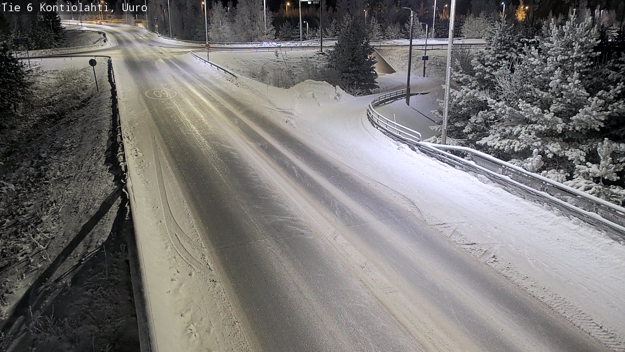 Kelikamerat Kuva Tie 6 Kontiolahti, Uuro, Kontiolahti, Pohjois-Karjala