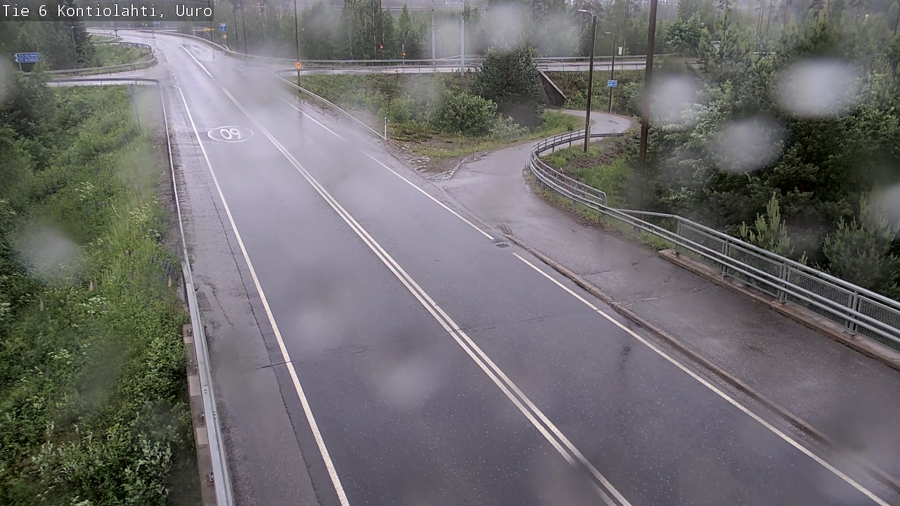 Kelikamerat Kuva Tie 6 Kontiolahti, Uuro, Kontiolahti, Pohjois-Karjala