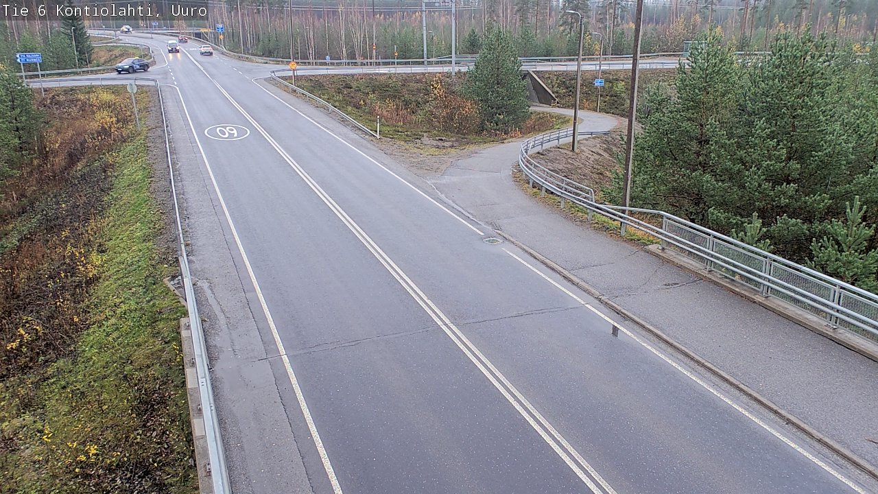 Kelikamerat Kuva Tie 6 Kontiolahti, Uuro, Kontiolahti, Pohjois-Karjala