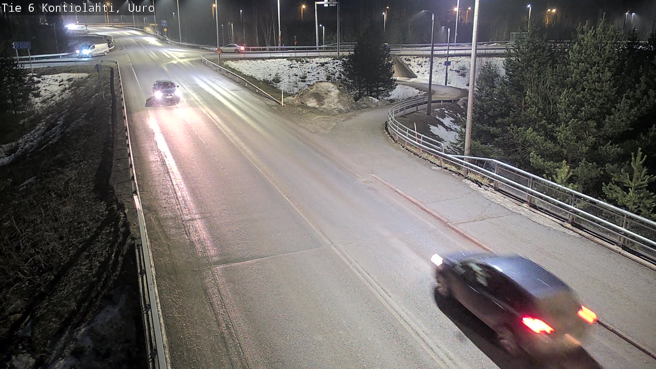 Weather Camera Image Väg 6 Kontiolax, Uuro, Kontiolahti, Pohjois-Karjala