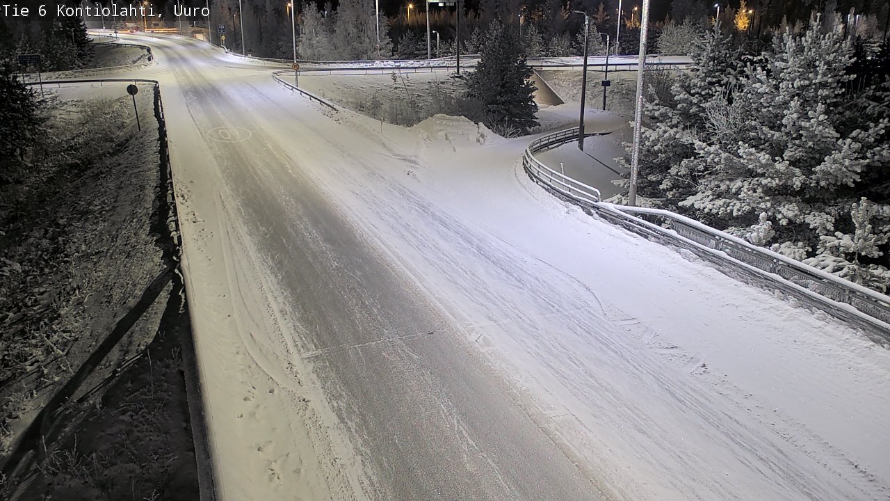 Kelikamerat Kuva Tie 6 Kontiolahti, Uuro, Kontiolahti, Pohjois-Karjala