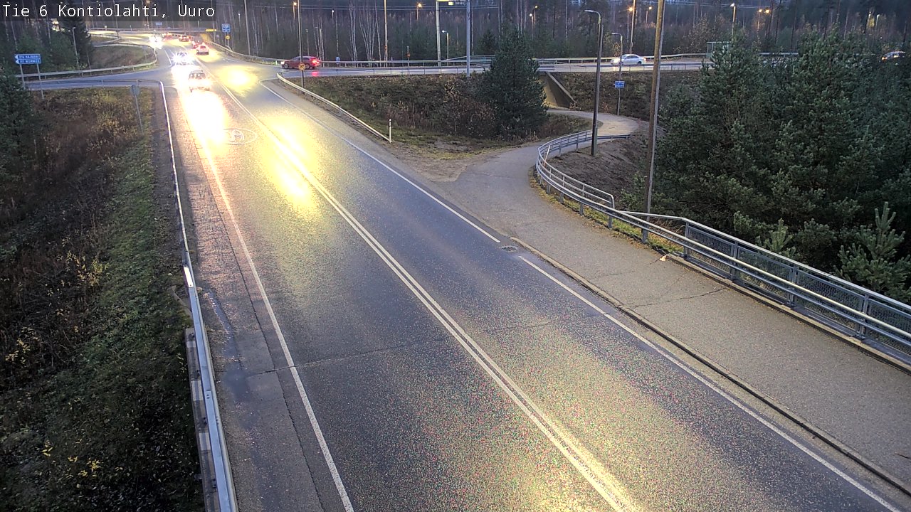 Kelikamerat Kuva Tie 6 Kontiolahti, Uuro, Kontiolahti, Pohjois-Karjala