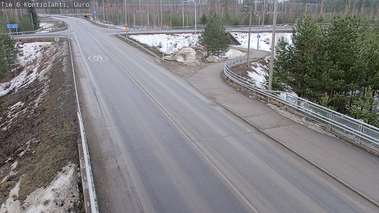 Kelikamerat Kuva Tie 6 Kontiolahti, Uuro, Kontiolahti, Pohjois-Karjala