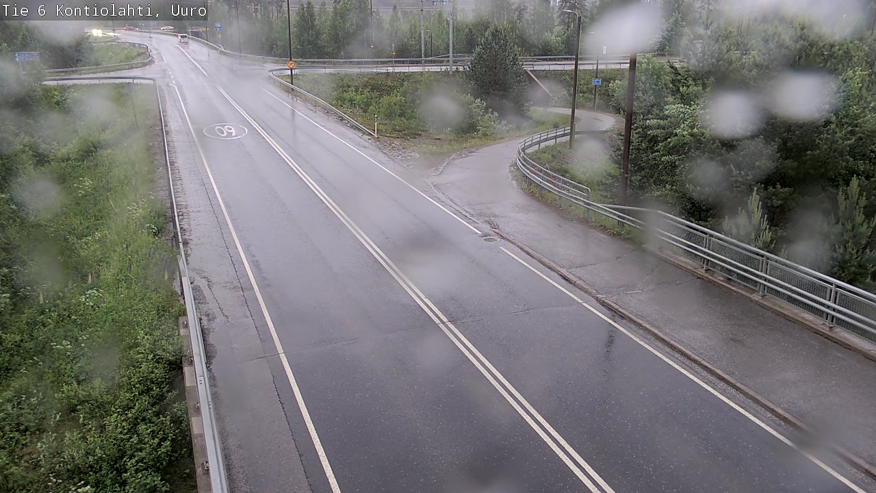 Kelikamerat Kuva Tie 6 Kontiolahti, Uuro, Kontiolahti, Pohjois-Karjala