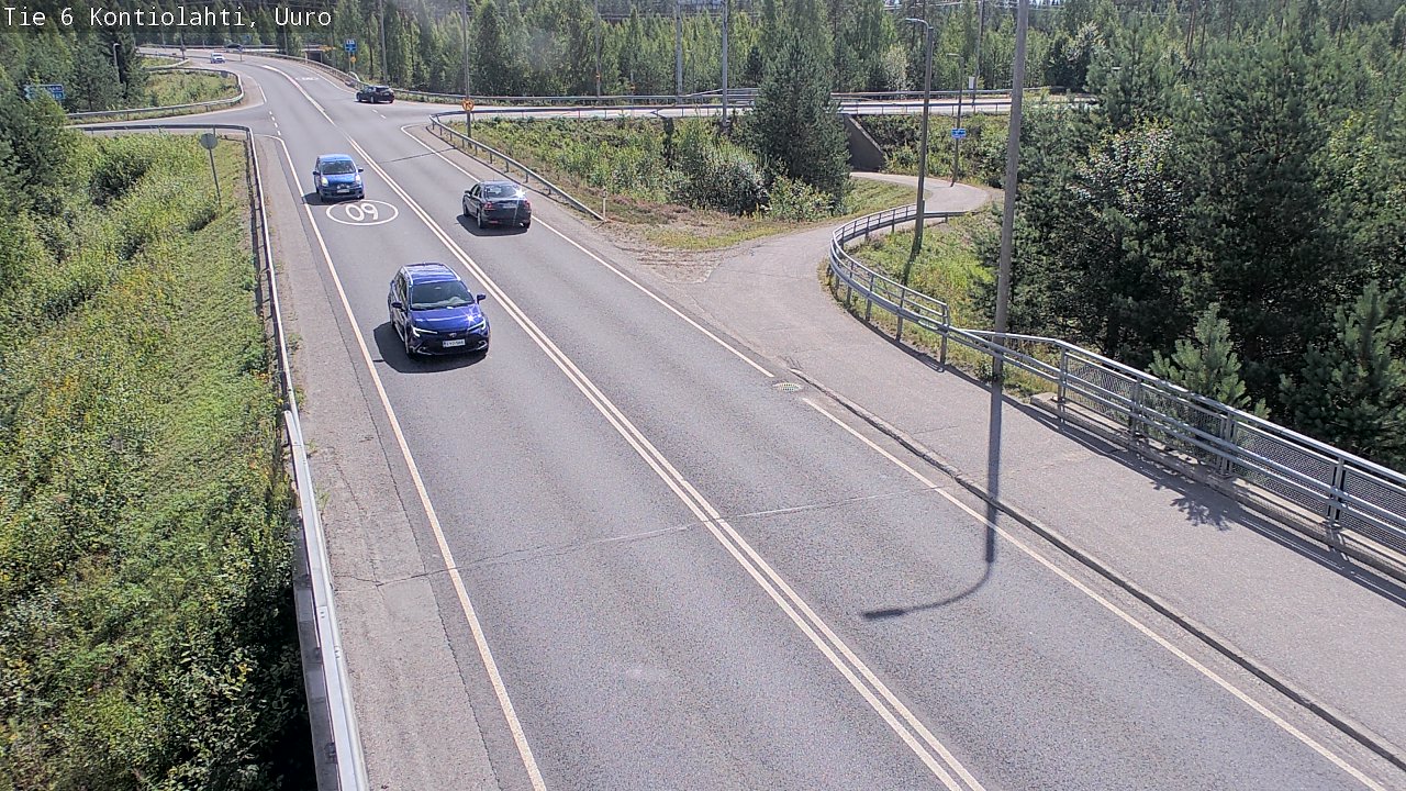 Kelikamerat Kuva Tie 6 Kontiolahti, Uuro, Kontiolahti, Pohjois-Karjala