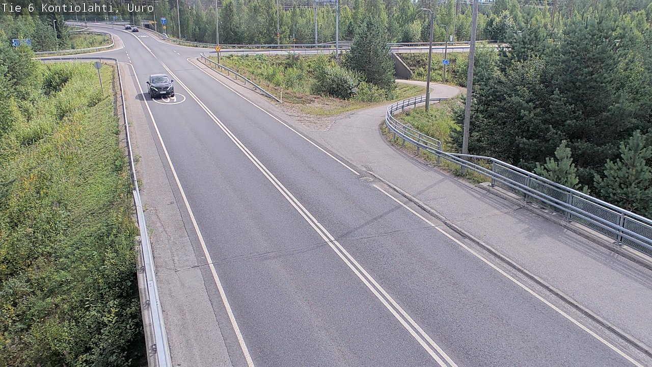 Kelikamerat Kuva Tie 6 Kontiolahti, Uuro, Kontiolahti, Pohjois-Karjala