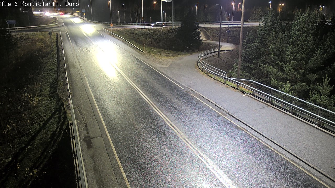 Kelikamerat Kuva Tie 6 Kontiolahti, Uuro, Kontiolahti, Pohjois-Karjala