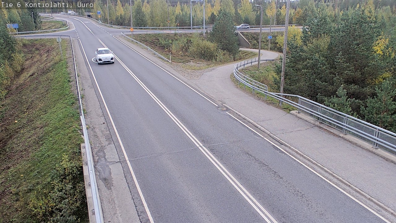 Kelikamerat Kuva Tie 6 Kontiolahti, Uuro, Kontiolahti, Pohjois-Karjala