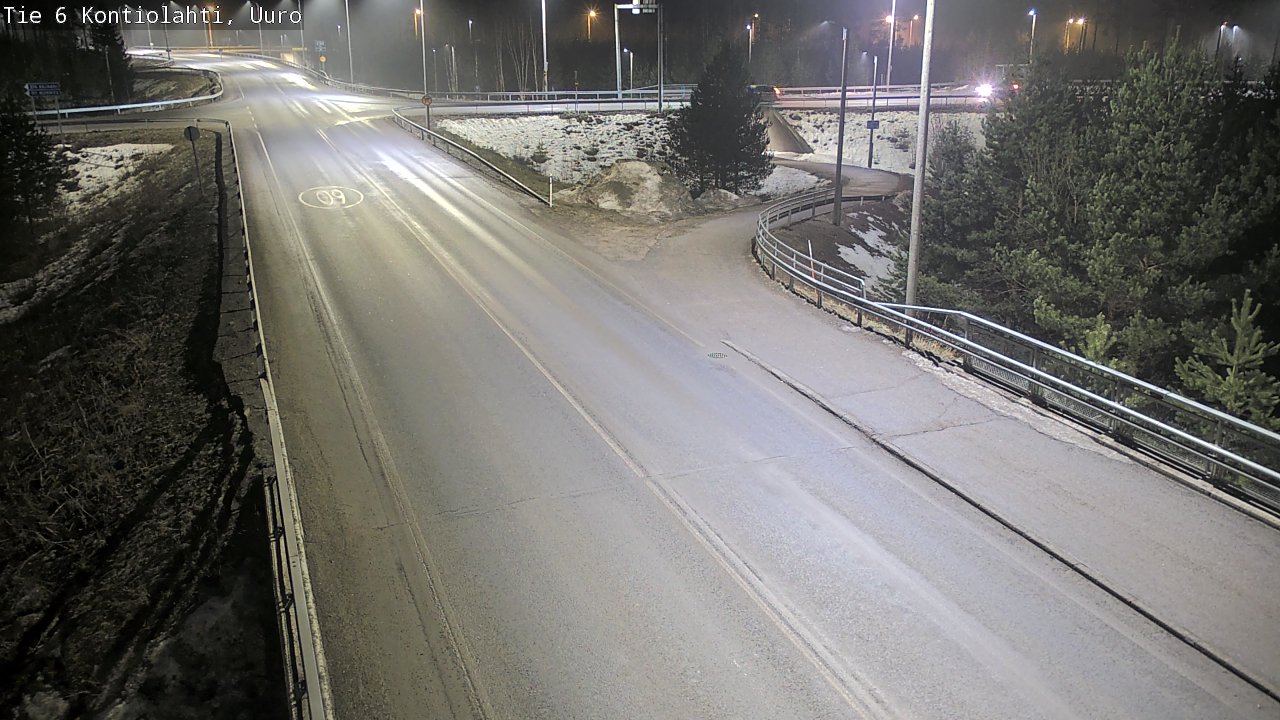 Weather Camera Image Väg 6 Kontiolax, Uuro, Kontiolahti, Pohjois-Karjala