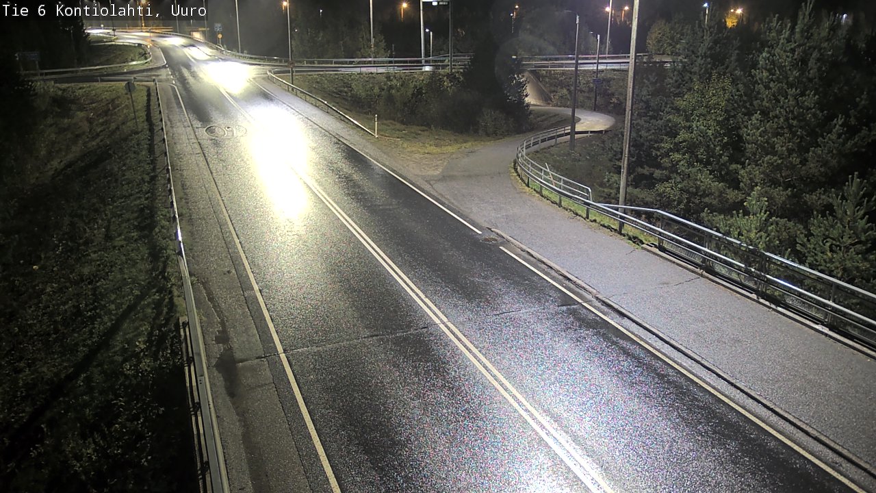 Weather Camera Image Road 6 Kontiolahti, Uuro, Kontiolahti, Pohjois-Karjala