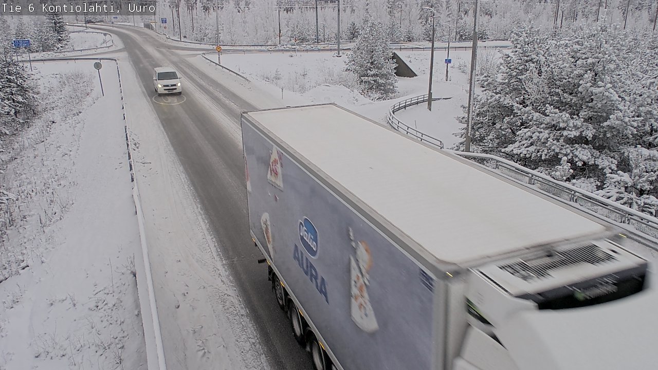 Kelikamerat Kuva Tie 6 Kontiolahti, Uuro, Kontiolahti, Pohjois-Karjala