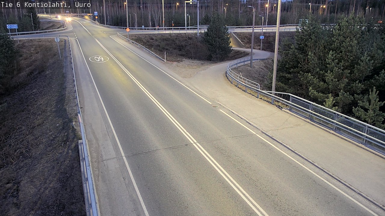 Kelikamerat Kuva Tie 6 Kontiolahti, Uuro, Kontiolahti, Pohjois-Karjala