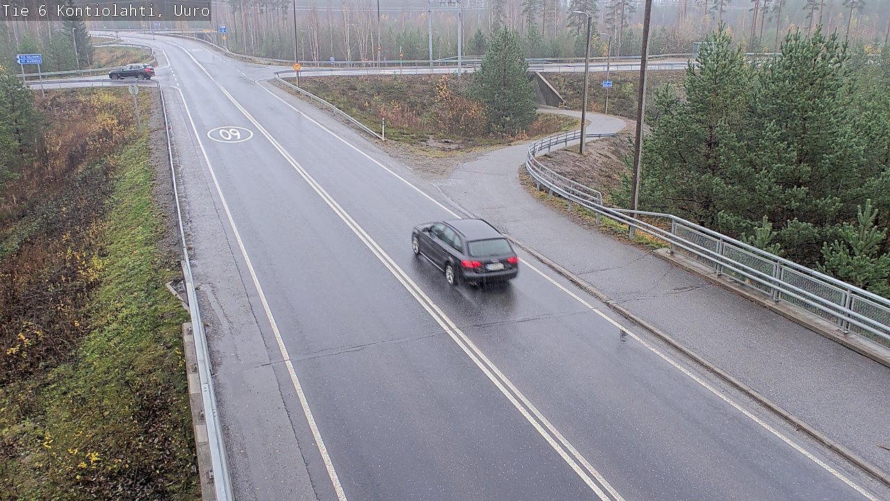 Kelikamerat Kuva Tie 6 Kontiolahti, Uuro, Kontiolahti, Pohjois-Karjala