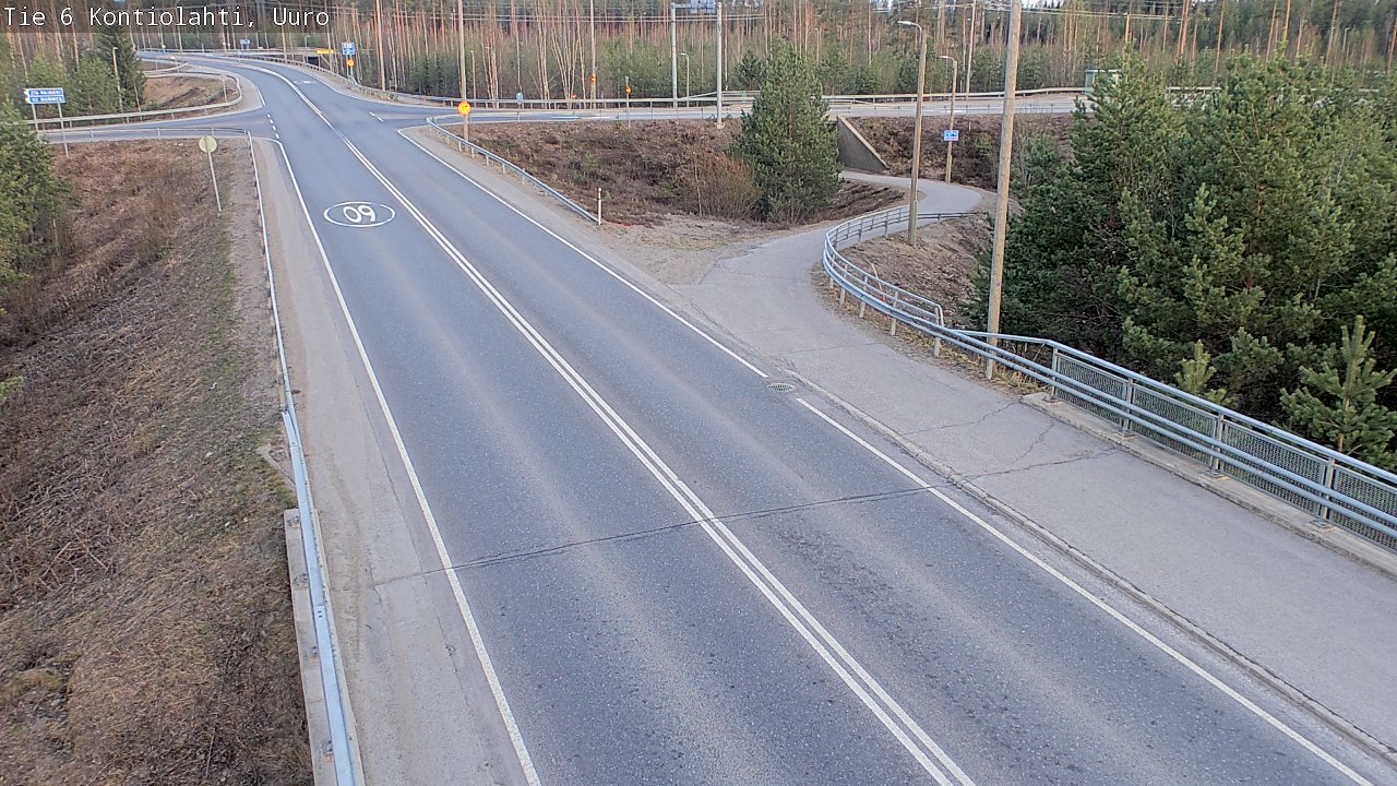 Kelikamerat Kuva Tie 6 Kontiolahti, Uuro, Kontiolahti, Pohjois-Karjala