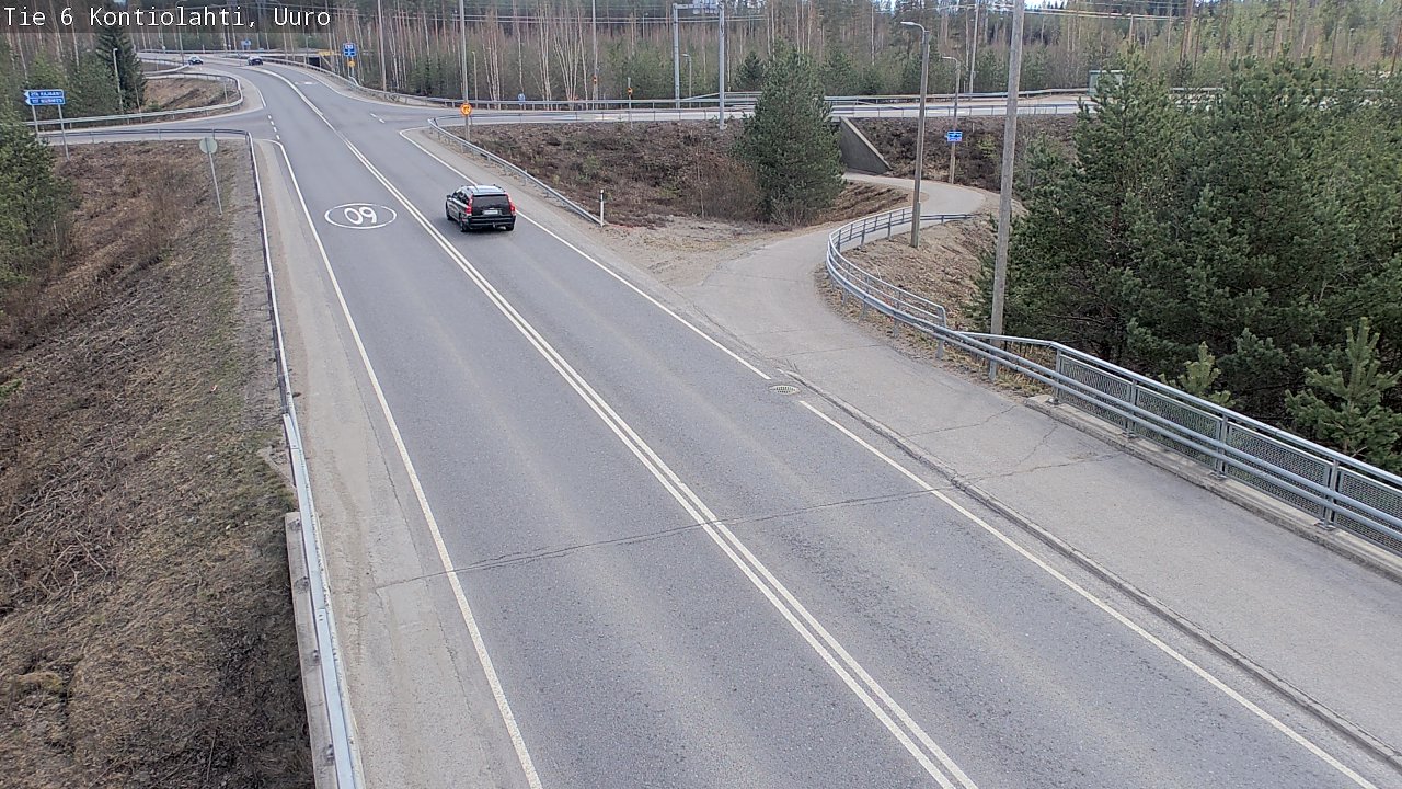 Kelikamerat Kuva Tie 6 Kontiolahti, Uuro, Kontiolahti, Pohjois-Karjala
