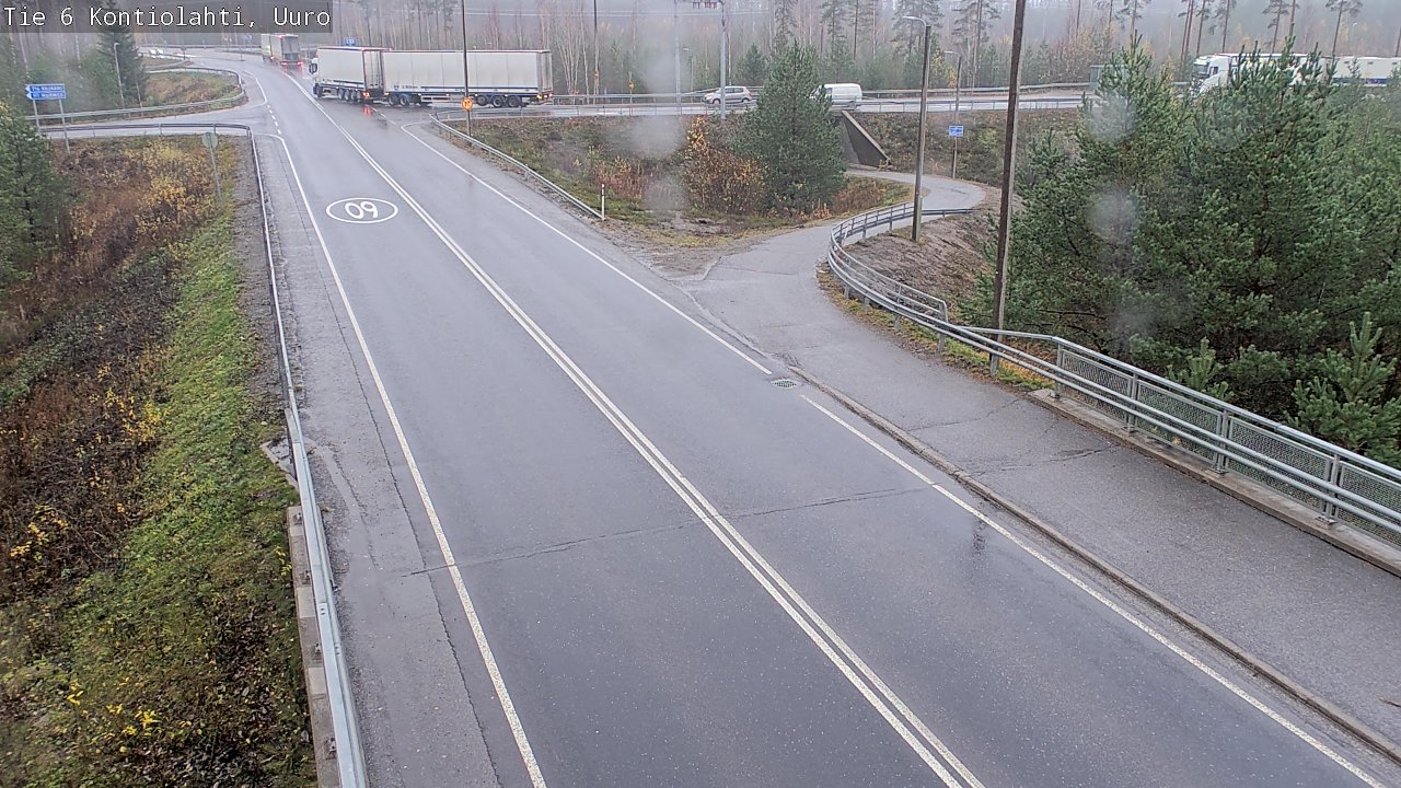 Kelikamerat Kuva Tie 6 Kontiolahti, Uuro, Kontiolahti, Pohjois-Karjala