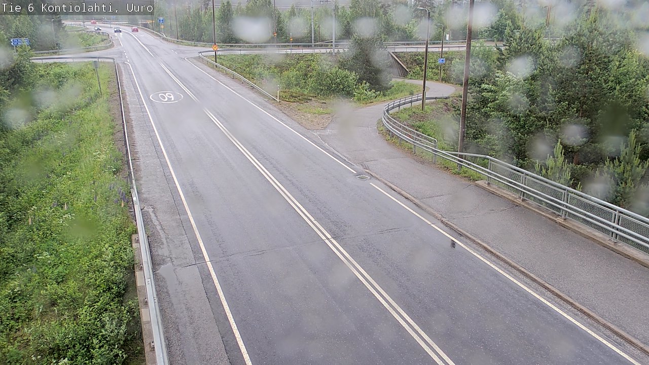 Kelikamerat Kuva Tie 6 Kontiolahti, Uuro, Kontiolahti, Pohjois-Karjala