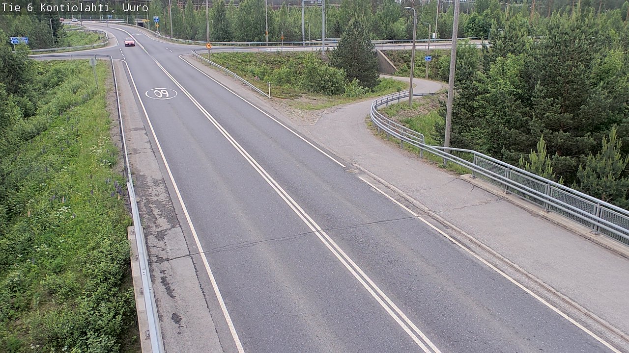 Kelikamerat Kuva Tie 6 Kontiolahti, Uuro, Kontiolahti, Pohjois-Karjala