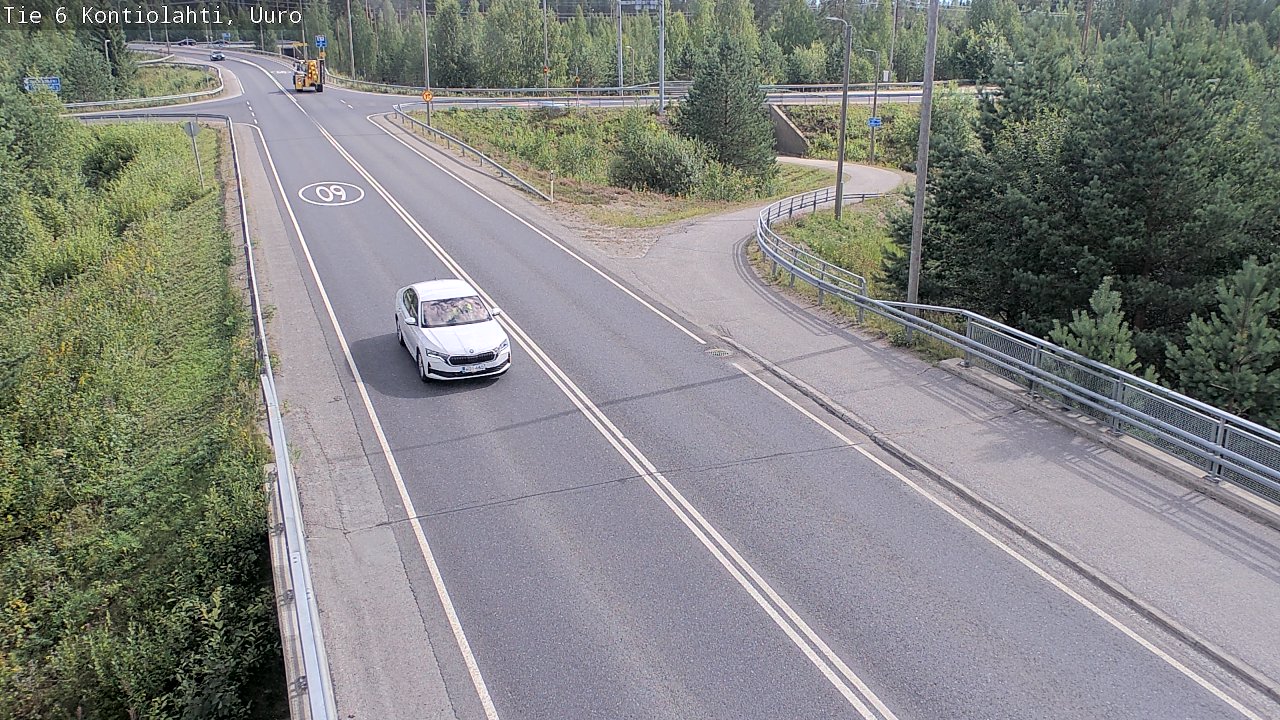 Kelikamerat Kuva Tie 6 Kontiolahti, Uuro, Kontiolahti, Pohjois-Karjala
