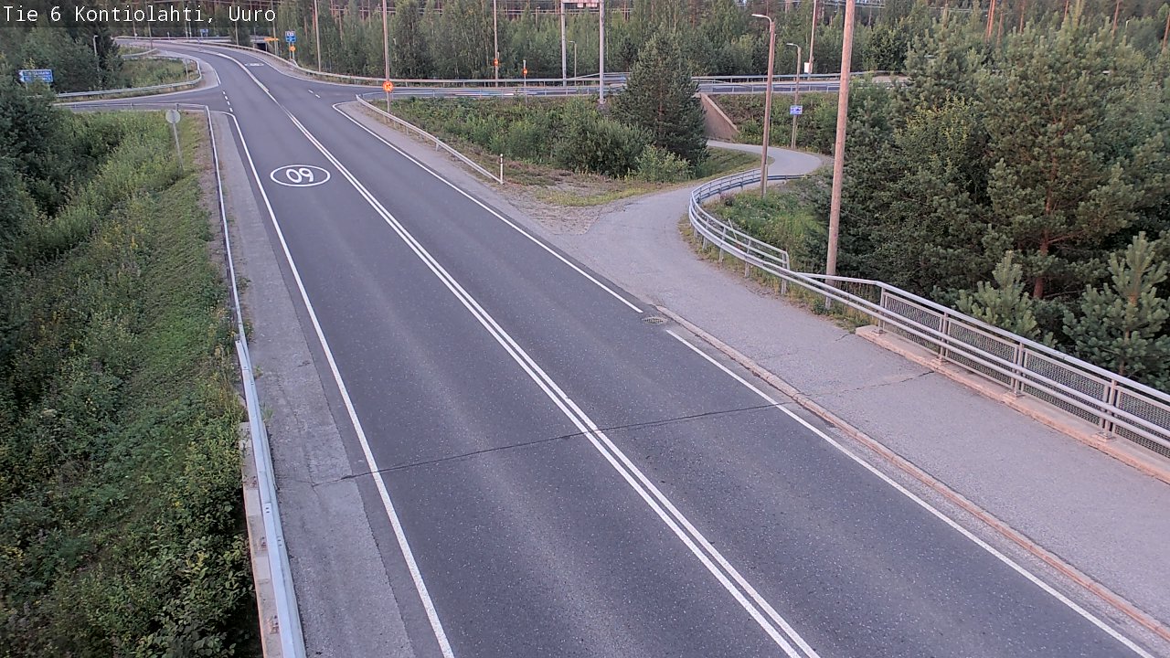 Kelikamerat Kuva Tie 6 Kontiolahti, Uuro, Kontiolahti, Pohjois-Karjala