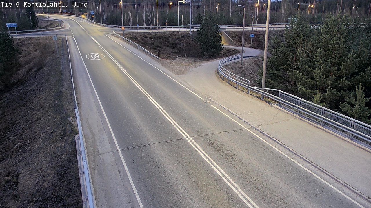 Kelikamerat Kuva Tie 6 Kontiolahti, Uuro, Kontiolahti, Pohjois-Karjala