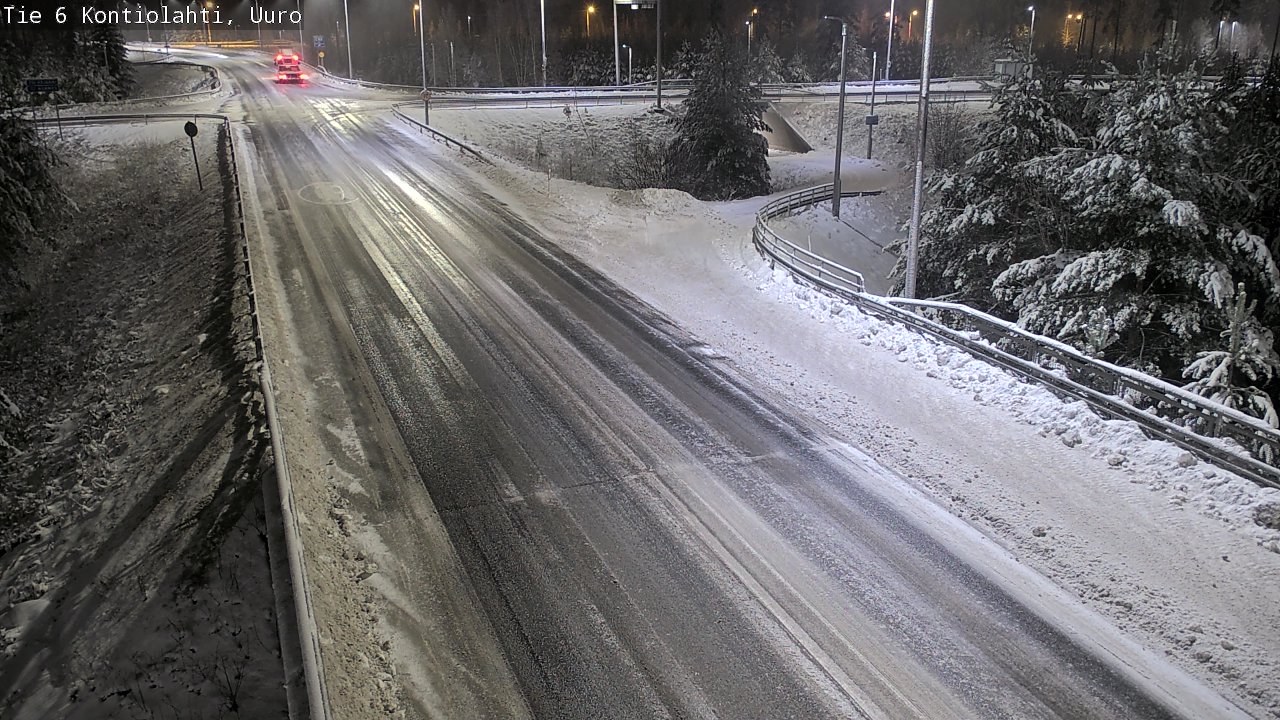 Weather Camera Image Väg 6 Kontiolax, Uuro, Kontiolahti, Pohjois-Karjala