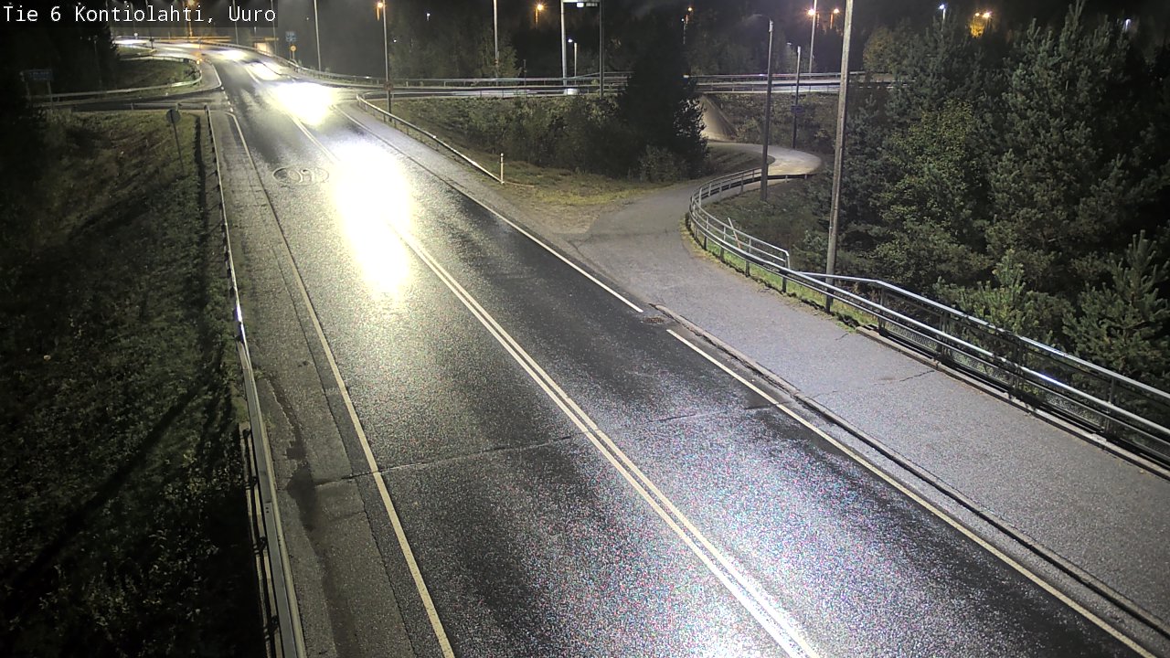 Weather Camera Image Road 6 Kontiolahti, Uuro, Kontiolahti, Pohjois-Karjala