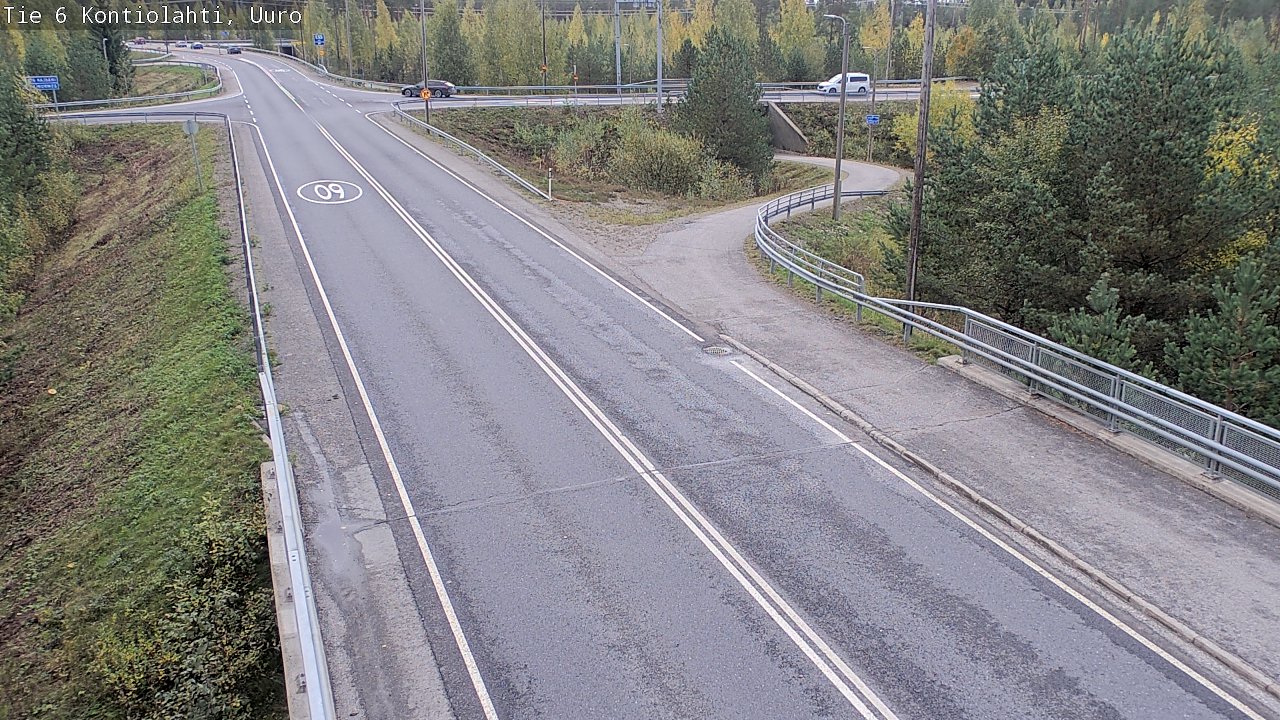 Kelikamerat Kuva Tie 6 Kontiolahti, Uuro, Kontiolahti, Pohjois-Karjala