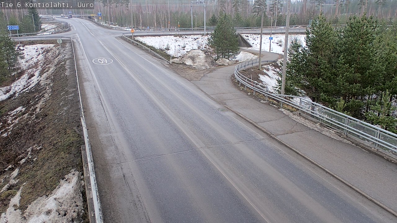 Kelikamerat Kuva Tie 6 Kontiolahti, Uuro, Kontiolahti, Pohjois-Karjala