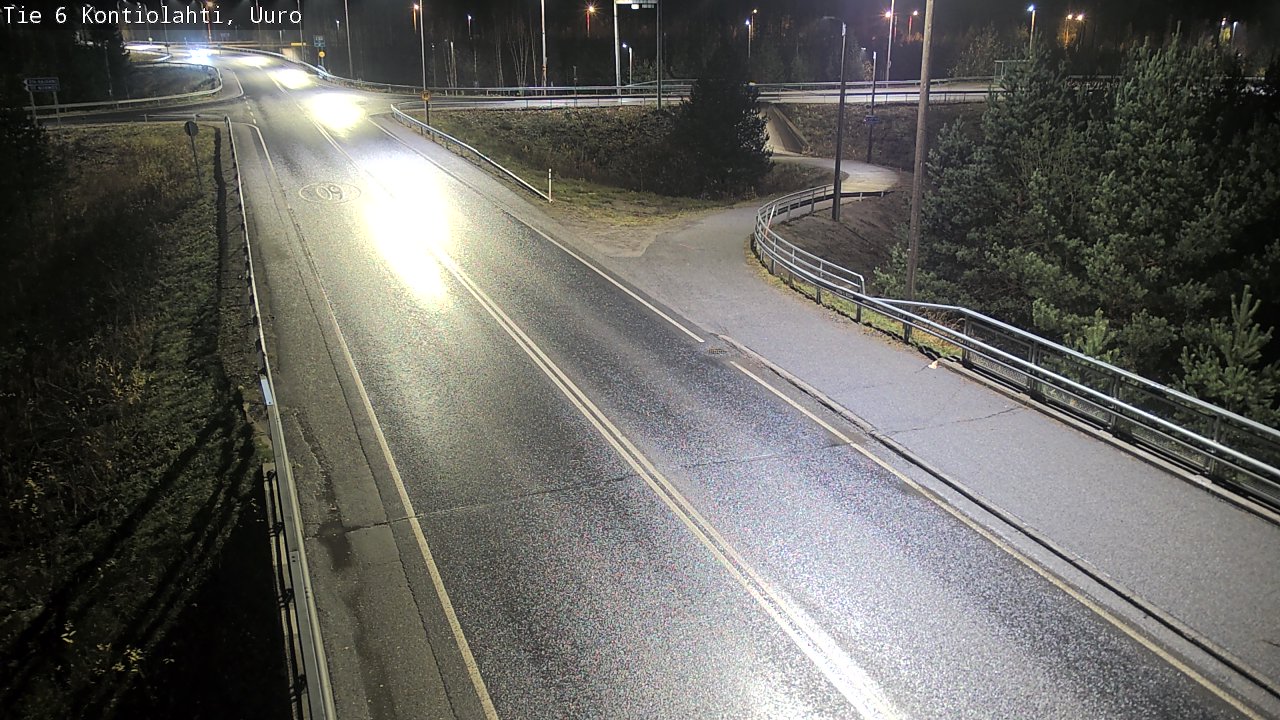 Kelikamerat Kuva Tie 6 Kontiolahti, Uuro, Kontiolahti, Pohjois-Karjala