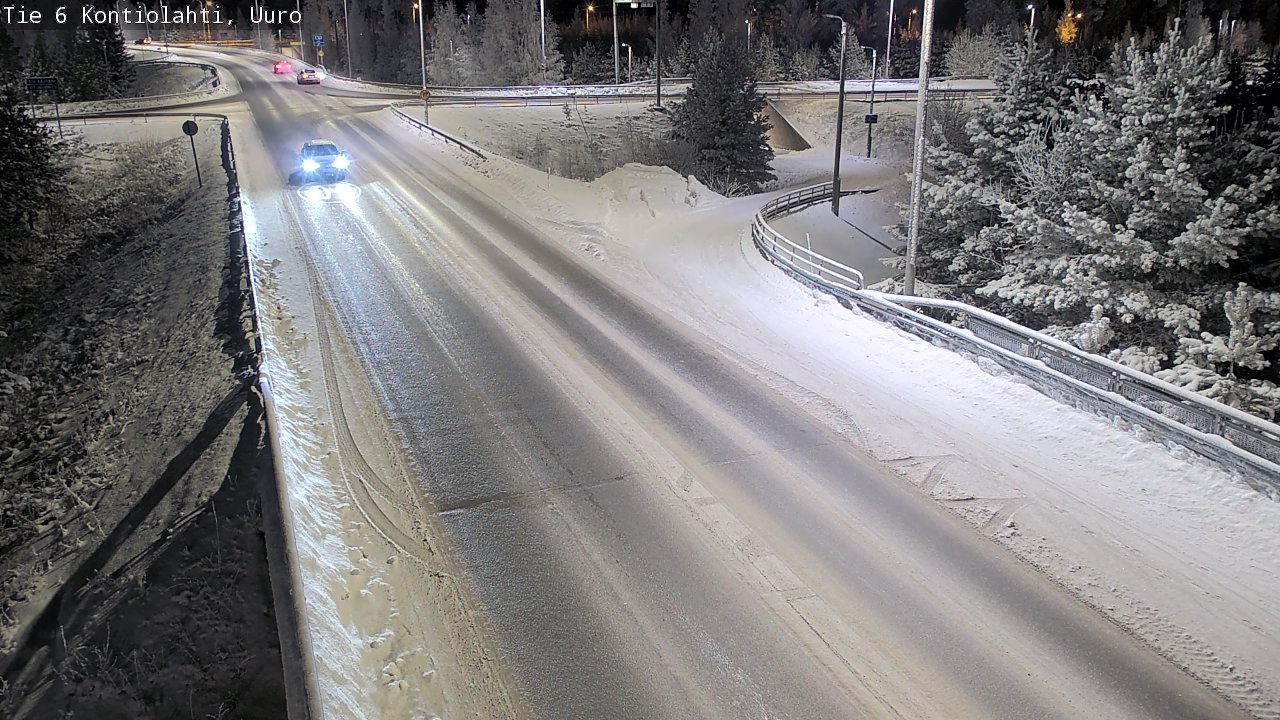 Kelikamerat Kuva Tie 6 Kontiolahti, Uuro, Kontiolahti, Pohjois-Karjala