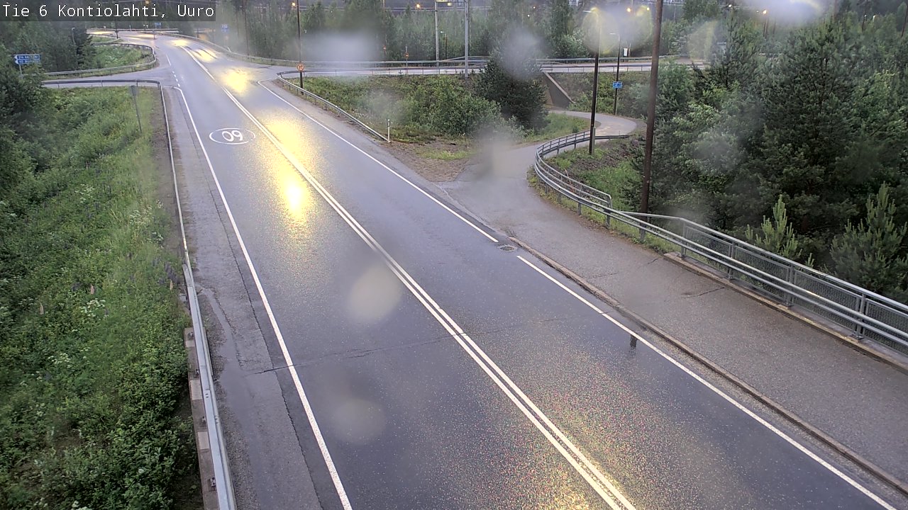 Kelikamerat Kuva Tie 6 Kontiolahti, Uuro, Kontiolahti, Pohjois-Karjala