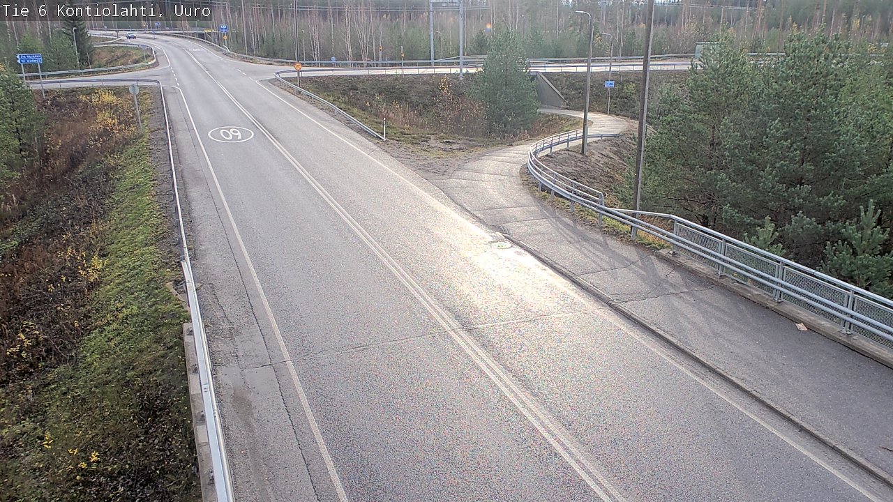 Kelikamerat Kuva Tie 6 Kontiolahti, Uuro, Kontiolahti, Pohjois-Karjala