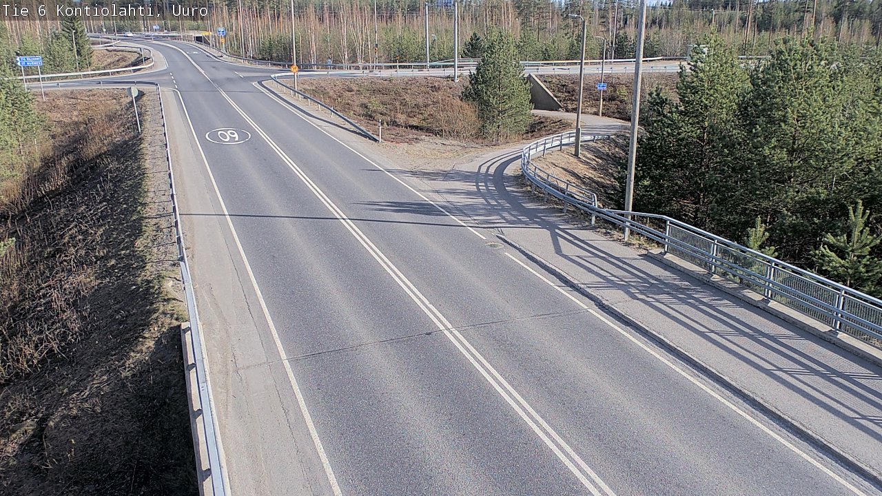 Kelikamerat Kuva Tie 6 Kontiolahti, Uuro, Kontiolahti, Pohjois-Karjala