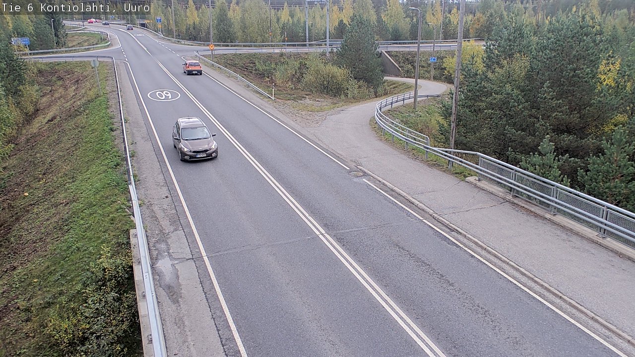 Kelikamerat Kuva Tie 6 Kontiolahti, Uuro, Kontiolahti, Pohjois-Karjala