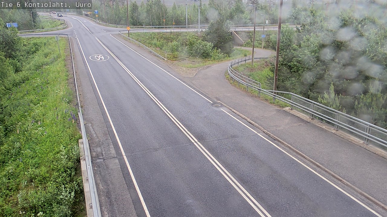 Kelikamerat Kuva Tie 6 Kontiolahti, Uuro, Kontiolahti, Pohjois-Karjala