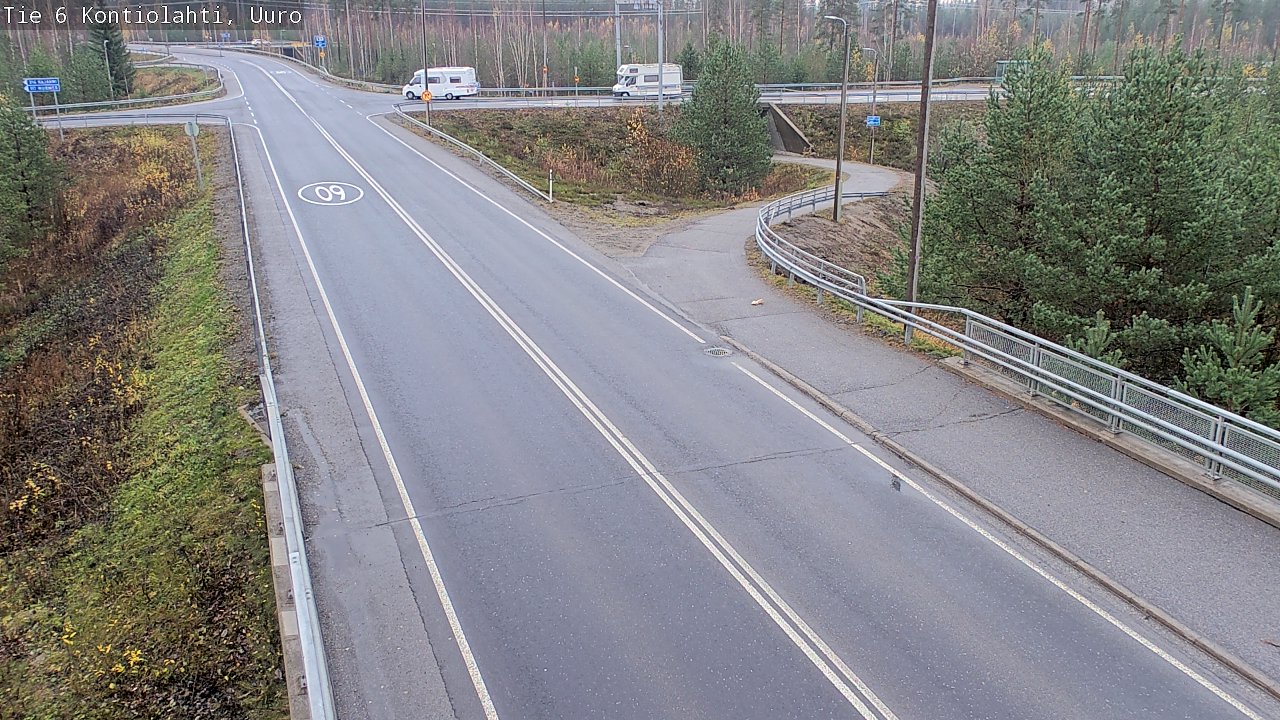 Kelikamerat Kuva Tie 6 Kontiolahti, Uuro, Kontiolahti, Pohjois-Karjala