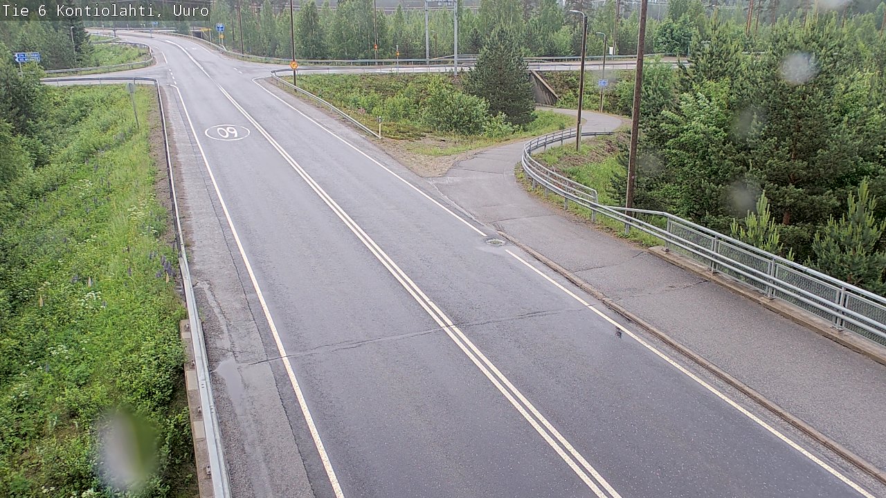 Kelikamerat Kuva Tie 6 Kontiolahti, Uuro, Kontiolahti, Pohjois-Karjala