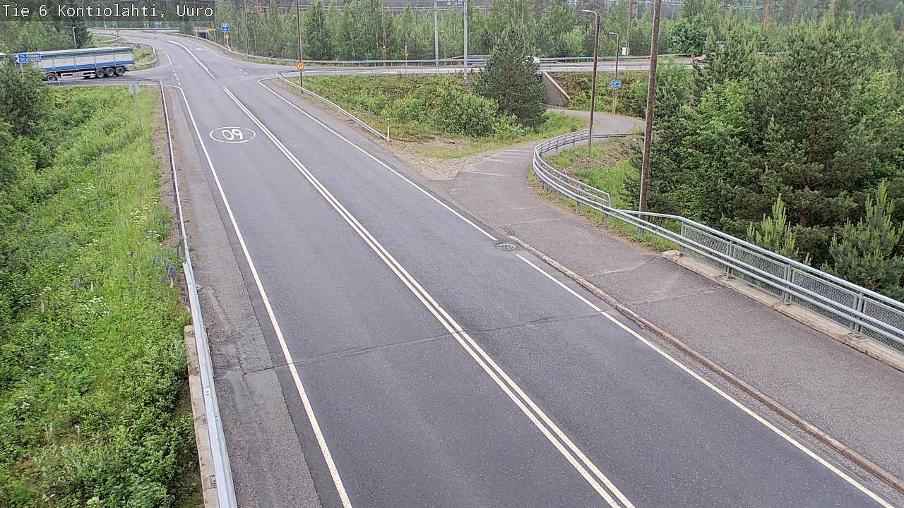 Kelikamerat Kuva Tie 6 Kontiolahti, Uuro, Kontiolahti, Pohjois-Karjala