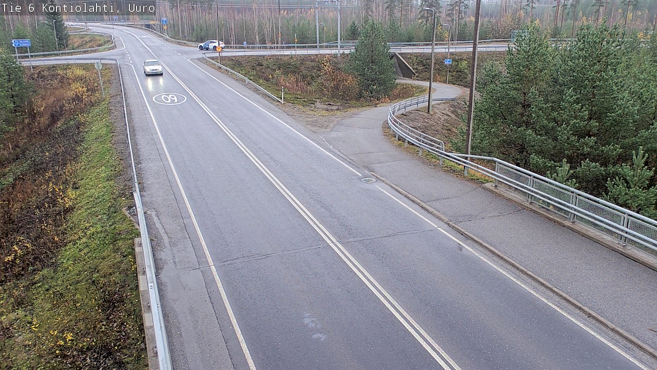 Kelikamerat Kuva Tie 6 Kontiolahti, Uuro, Kontiolahti, Pohjois-Karjala