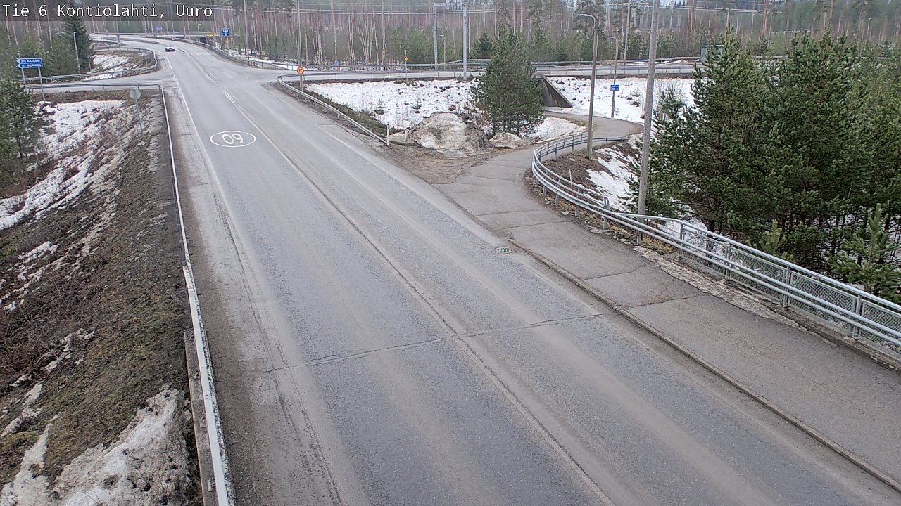 Kelikamerat Kuva Tie 6 Kontiolahti, Uuro, Kontiolahti, Pohjois-Karjala