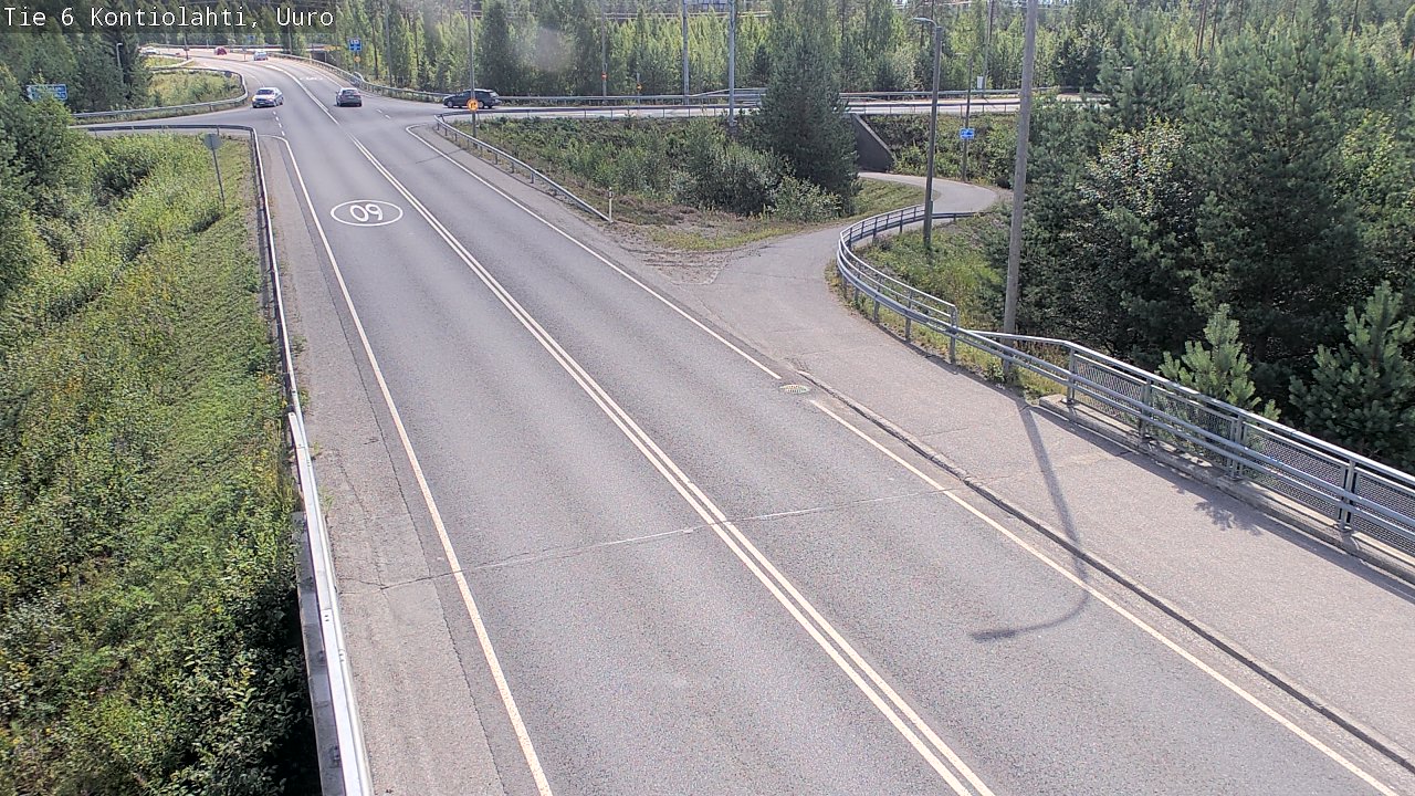 Kelikamerat Kuva Tie 6 Kontiolahti, Uuro, Kontiolahti, Pohjois-Karjala